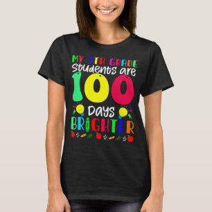 T-shirt Mes élèves de 5e année sont 100 jours plus brillan
