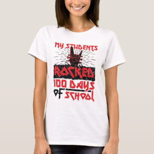 T-shirt Mes élèves ont fait 100 jours de professeur