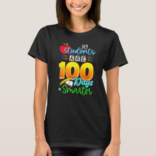 T-shirt Mes élèves sont 100 jours plus intelligents Drôle