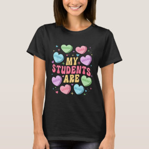 T-shirt Mes élèves sont gentils, professeur de cœur de bon