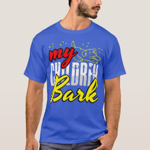 T-shirt Mes enfants Bark Dog Secourir Mère Fourrure Propri
