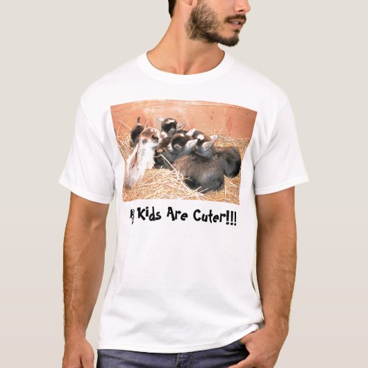 T-shirt Mes enfants sont plus mignons ! ! ! (Devant)