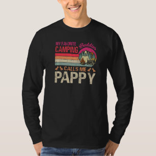 T-shirt Mes Épouses De Camping Préférées M'Appelle Pappy V