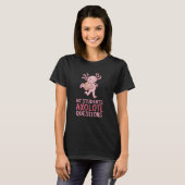 T-shirt Mes étudiants Axolotl Questions Axolotl Enseignant (Devant entier)