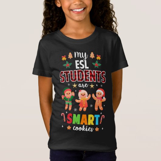T-Shirt Mes Étudiants en ESL Les enfants sont des cookies  (Devant)