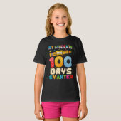 T-shirt Mes Étudiants Sont 100 Jours Enseignant Smarter (Devant entier)