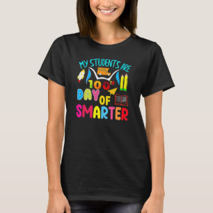T-shirt Mes Étudiants Sont 100 Jours Smarter 100E Jour De 