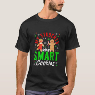 T-shirt Mes étudiants sont des cookies intelligents Noël P