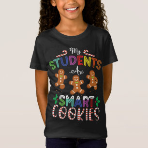 T-Shirt Mes Étudiants Sont Intelligents Cookies Gingerbrea