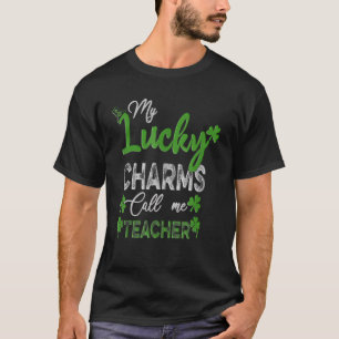 T-shirt Mes Étudiants Sont Mes Charmants Chanceux Enseigna