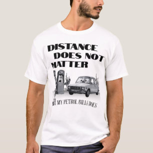 T-shirt Mes factures d'essence ont de l'importance, drôle