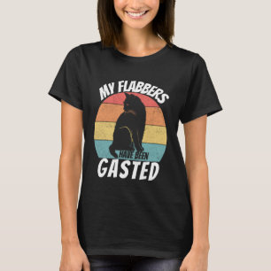 T-shirt Mes Flabbers Ont Été Gaspillés Chat Drôle Surpris