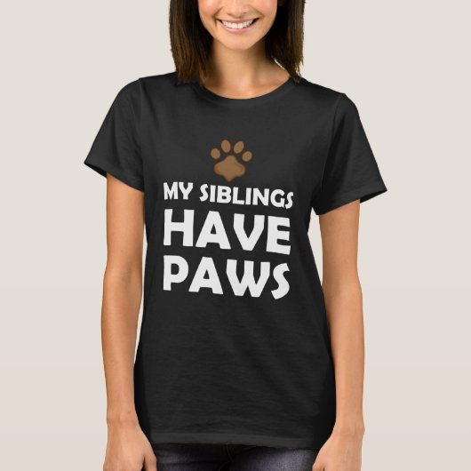 T-shirt Mes frères ont des pattes (Devant)