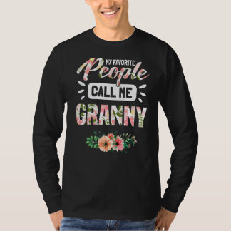 T-shirt Mes Gens Préférés M'Appelent Grand-Mère Pour Wom