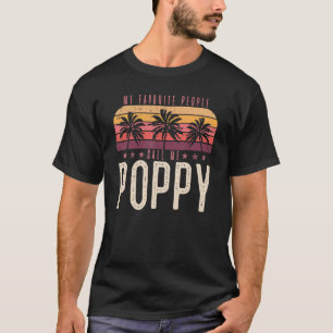 T-shirt Mes Gens Préférés M'Appelent Poppy Men Décor Vinta
