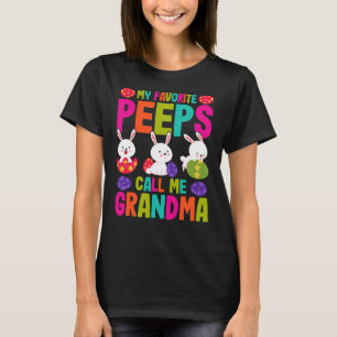 T-shirt Mes gens préférés m'appellent l'idée de cadeau
