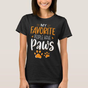 T-shirt Mes Gens Préférés Ont Des Chiens De Pâtes