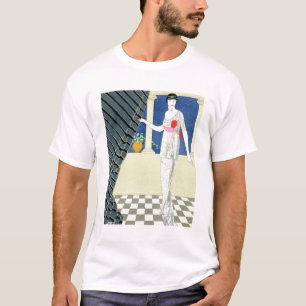 T-shirt Mes invités ne sont pas arrivés, illustration d'
