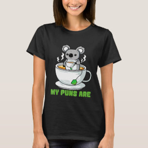 T-shirt Mes jeux de mots sont de la qualité de la blague K