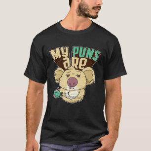 T-shirt Mes jeux de mots sont Koala Tea Sauvez le mignon K