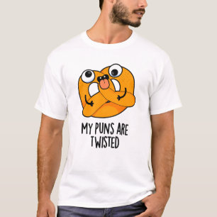 T-shirt Mes jeux de mots sont un biscuit apéritif drôle Tw