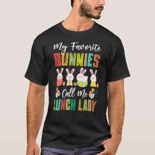 T-shirt Mes Lapins Favoris M'Appelent Déjeuner Dame Bon Go