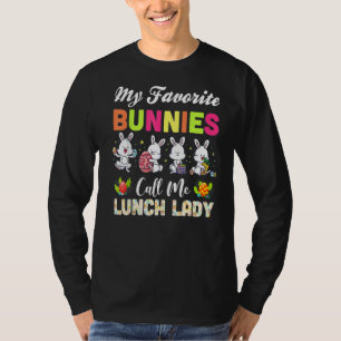 T-shirt Mes lapins Favoris M'Appelent Déjeuner Dame Cool H