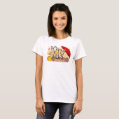 T-shirt Mes lettres Doodle de saison (Devant entier)