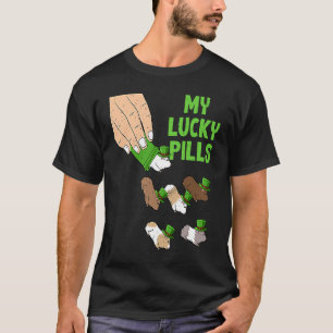 T-shirt Mes Lucky Pills Hamster Jour de la Saint Patrick m