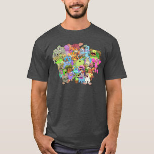 T-shirt Mes Monstres qui Chantent 4 ami