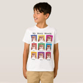 T-shirt Mes nombreuses humeurs (Devant entier)