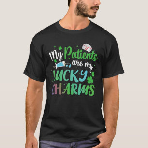 T-shirt Mes Patients Sont Mes Charmants Chance Lucky Nurse