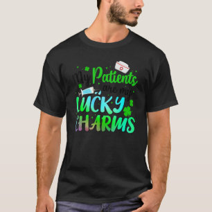 T-shirt Mes Patients Sont Mes Charmants Chance Lucky Nurse