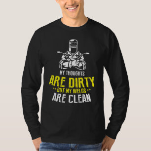 T-shirt Mes Pensées Sont Sérieuses, Mais Mes Murs Sont Pro