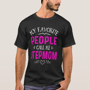 T-shirt Mes personnes préférées m'appellent belle-mère flo