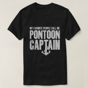 T-shirt Mes personnes préférées m'appellent capitaine de p