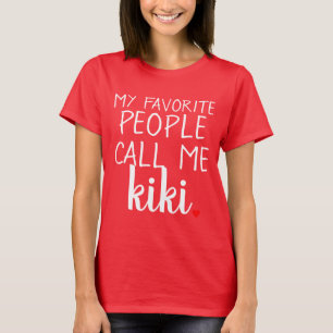 T-shirt mes personnes préférées m'appellent. personnali