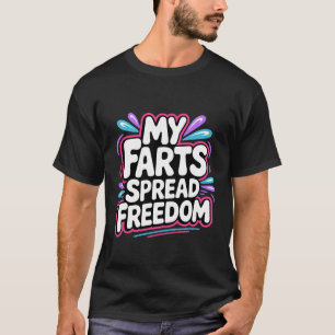 T-shirt Mes pets répandent la liberté Expression patriotiq
