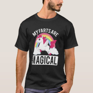 T-shirt Mes pets sont magiques licorne gag pet blague humo