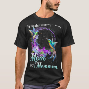 T-shirt Mes Plus Grandes Bénédictions M'Appelent Maman Et