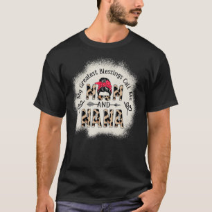 T-shirt Mes Plus Grandes Bénédictions M'Appelent Maman Et