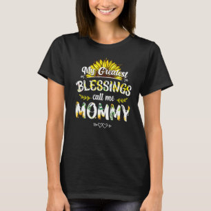 T-shirt Mes Plus Grandes Bénédictions M'Appelle Maman Flor