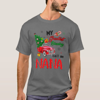 T-shirt Mes plus grandes bénédictions m'appellent Nana Chr