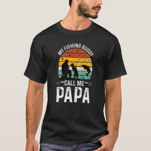T-shirt Mes Potes de Pêche M'appellent Papa Vêtements