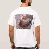 T-shirt Mes poulets Clem et Pam (Dos)