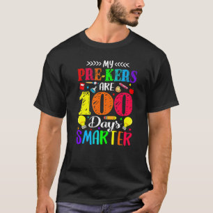 T-shirt Mes Pré-Kers Sont 100 Jours Smarter 100E De L'Écol