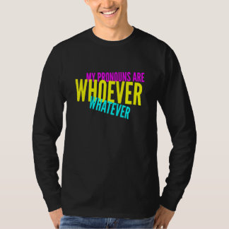 T-shirt Mes Prononononounes Sont Qui Que Soit L'Identité N