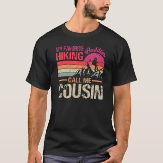 T-shirt Mes Randonnées préférés M'appellent Cousin Vintage