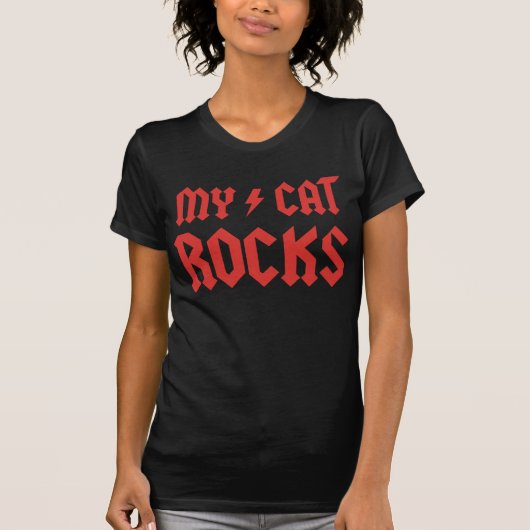 T-shirt Mes roches de chat ! (Devant)