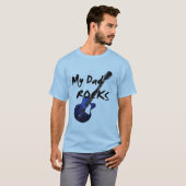 T-shirt Mes roches de papa (Devant entier)